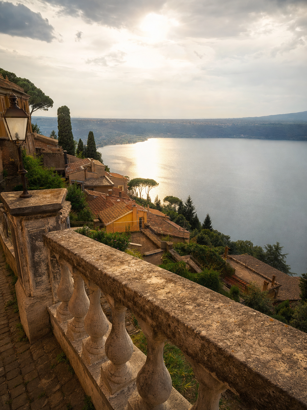 Lago Albano from the palace terrace