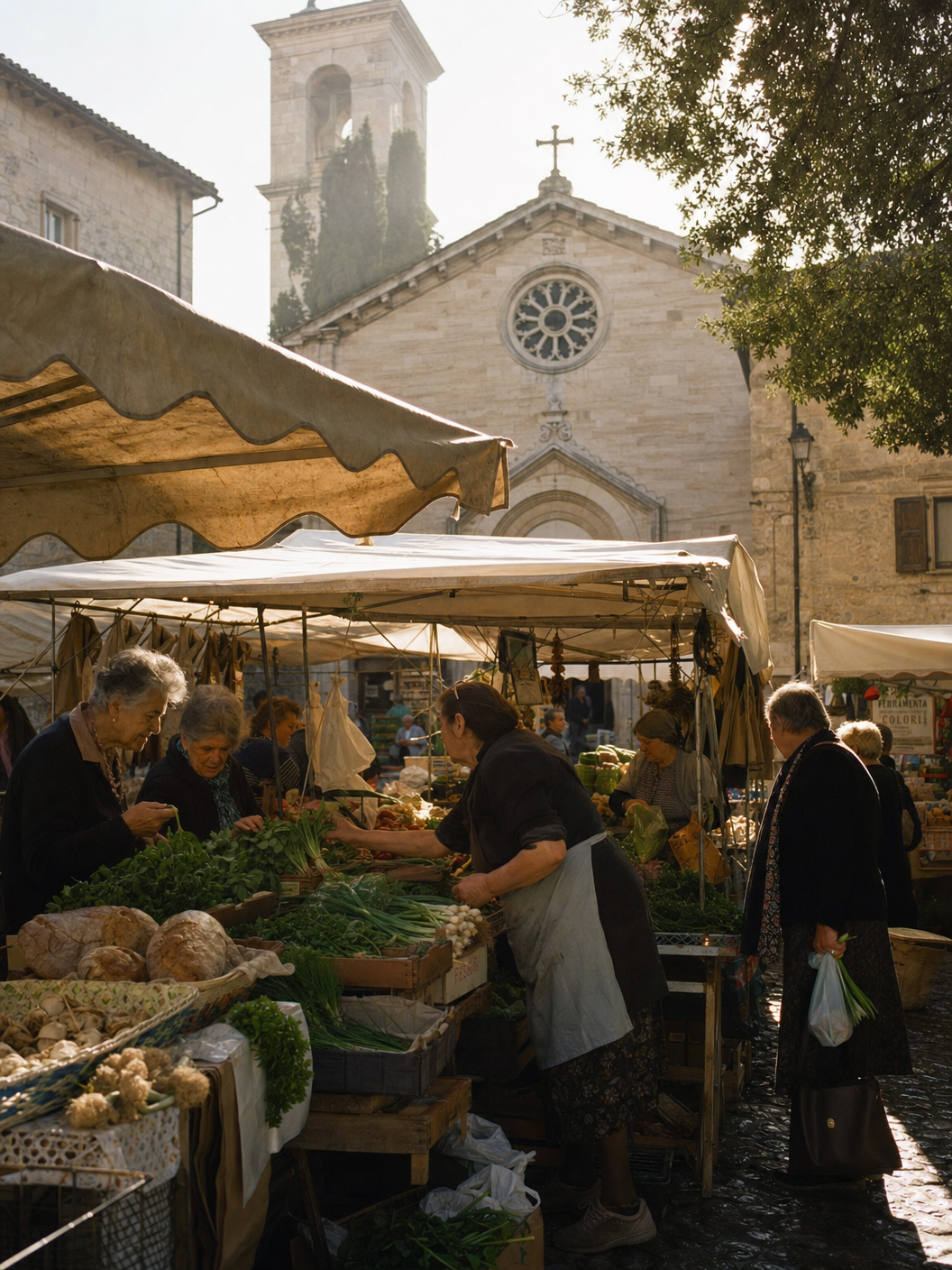 Morning market, Castel Gandolfo